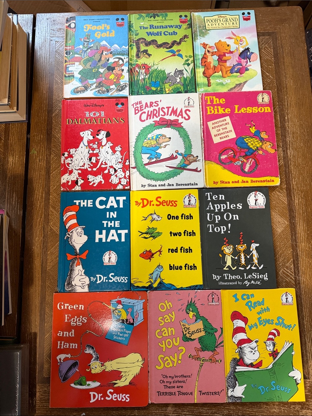 Dr Seuss and Disney Books